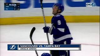 Vancouver Canucks score 4 goals in 3rd inning, beat Tampa Bay Lightning 4-1