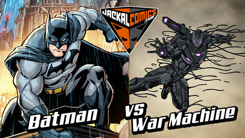 BATMAN Vs. WAR MACHINE - Comic Book Battles: Who Would Win In A Fight?