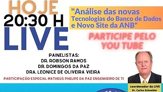 Live ANB - 17ª Edição - Análise das novas Tecnologias e Banco de Dados dos Advogados ANB