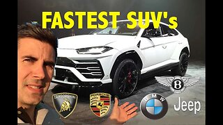 The 5 Fastest SUV's Are Supercar Destroyers