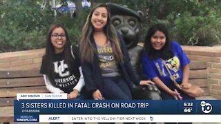Three Oceanside sisters killed in road-trip car crash in Idaho