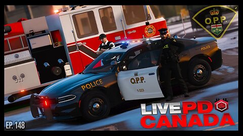 LivePD Canada Greater Ontario Roleplay | Orillia #OPP Arrest The Most Annoying Arson Suspect Ever!