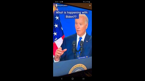 Biden talking about getting his chip in South Korea during debates with Trump 2024