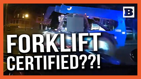 FORKLIFT CERTIFIED??! 12-YEAR-OLD BOY Leads Police on WILD FORKLIFT CHASE