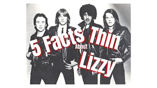 5 facts about Thin LIzzy #rock #thinlizzy #facts #music #trivia #80srock #80smusic #metal #legend