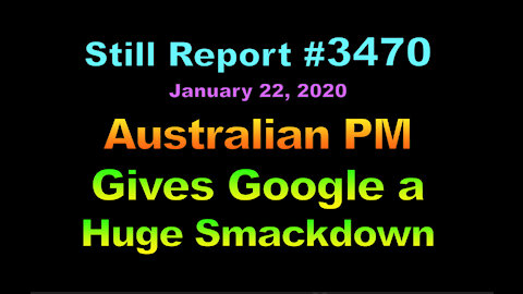 Australian PM Gives Google a Huge Smackdown, 3470