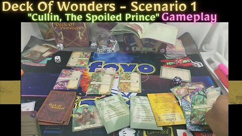 Deck of Wonders | Scenario 1 - Cullin, The Spoiled Prince | Solo Legacy TCG | Gameplay