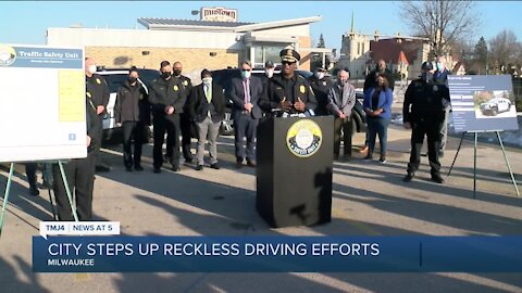 Milwaukee police create 'Traffic Safety Unit' to crack down on surge of reckless driving