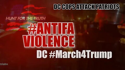 First Time EVER I've Seen #DCCops wear ARMOR this Year & They Attack Trump Supporters;
