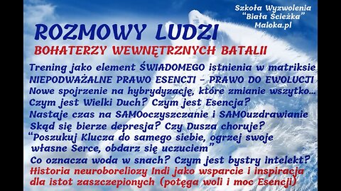 27. ROZMOWY LUDZI - BOHATERZY WEWNĘTRZNYCH BATALII