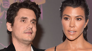 John Mayer FLIRTING WIth Kourtney Kardashian!