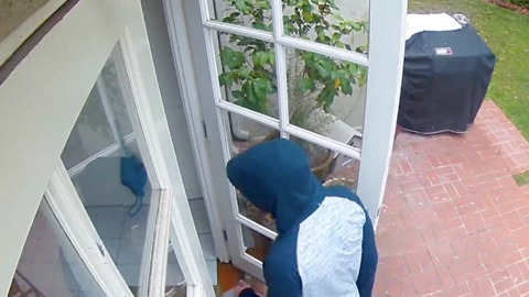teen inside home as intruders walk in