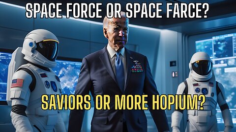 SPACEFORCE - Hopium or Secret Weapon - Space Saviors or Space Farce? You Decide