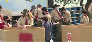 Boy Scouts host annual food drive in Las Vegas