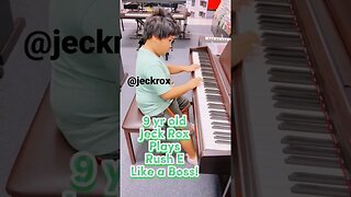 9 year old boy Jeck Rox playing cover of Rush E #shorts #pianocover #jeckrox #filipino #pinoy
