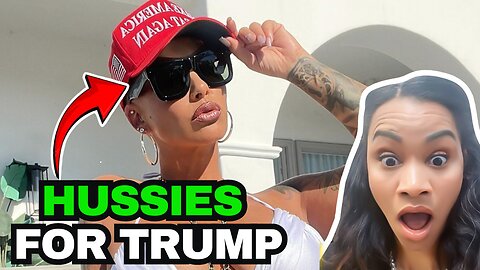DONALD TRUMPS GETS AMBER ROSE ENDORSEMENT AND GUESS WHOS MAD
