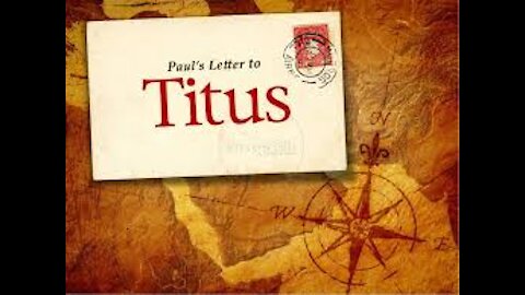 Study of the Letter to Titus - 1