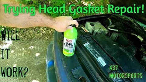 Trying Head Gasket Repair! Will it work?
