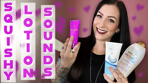🧴👂🏼💜🎙️ASMR Squishy Lotion Sounds W/ Energy Cleansing🎙️💜👂🏼🧴