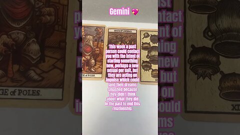 Gemini Weekly Tarot-scope#gemini tarot #gemini horoscope