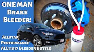 Bleeding Brakes with the Allstar Performance ALL11017 One Man Brake Bleeder With Check Valve