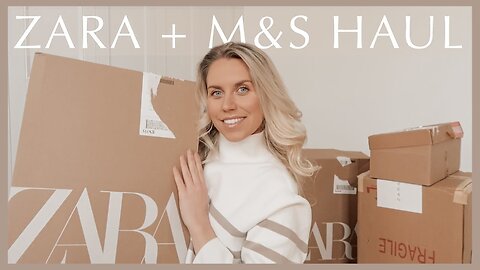 ZARA HAUL Sales finds + M&S Home and fashion