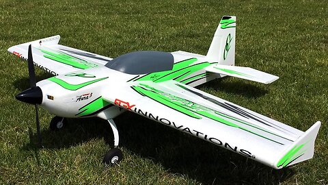 Bill's Flex Innovations QQ Extra 300G2 Night Super 3D RC Plane Maiden Flight