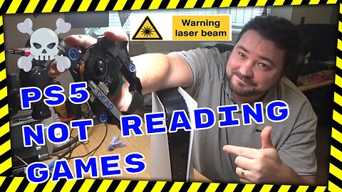 PS5 Not Reading Games ☠ DEAD LASER KEM-497AAA ☠