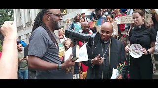 #restorethecuts Vigil/Rally at Tweed Courthouse hosted by The People's Plan NYC WFP.l