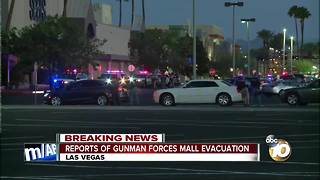 Reports of gunman forces mall evacuation