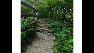 Hailes Cave back to Thacher Park visitors center