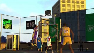 2 on 2: Kobe Bryant and Stephen Curry vs Michael Jordan and Magic Johnson