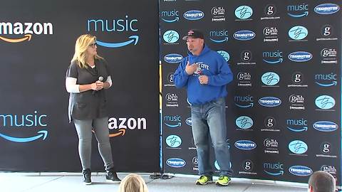 Garth Brooks chokes up talking about celebrating a big milestone at Indianapolis concert while also keeping the tragedy from Las Vegas at heart