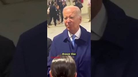 Biden tells marines that his son died in Iraq, but that's a LIE. Beau Biden died of brain cancer.