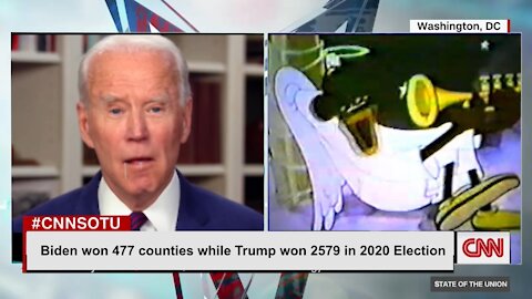 Joe Biden Drools on CNN