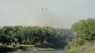 CalFire Colusa 5-24-22 helo water pickups