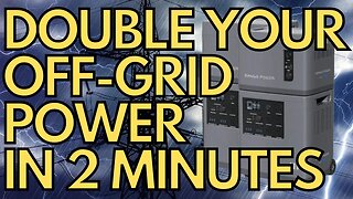 How To Double Your Off-Grid Battery Backup Power with The Mango Power E Power Station