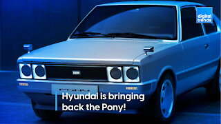 Hyundai is bringing back the Pony!