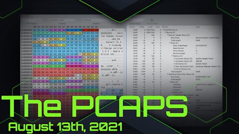 The PCAPS - August 13th, 2021