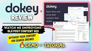 Optimize Your Site SEO for 1st Page Rankings - Dokey Review + Lifetime Deal