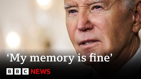 'My memory is fine' – US President Joe Biden hits back at special counsel | BBC News