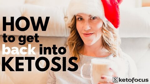 How to get back into ketosis Get into ketosis after a cheat meal KETO VLOGMAS 1