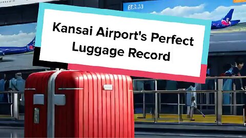 Kansai Airport's Perfect Luggage Record