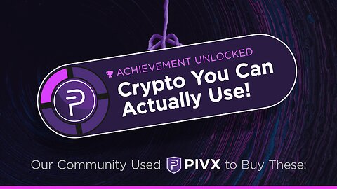 Crypto you can ACTUALLY use!