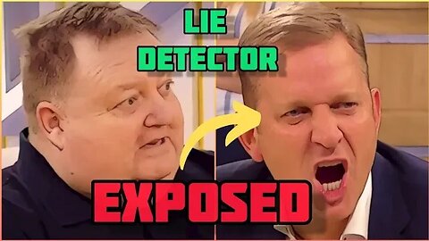 The Jeremy Kyle LIE DETECTOR just got seriously EXPOSED (ex worker exposes everything)