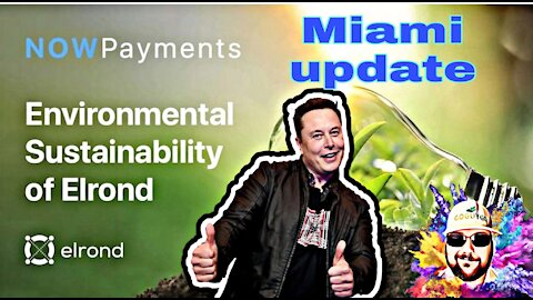 Elrond, EGLD, Elon musk, Beniamin Mincu, Green Energy & Miami update!