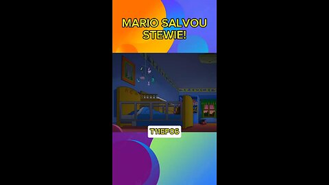 Mario saved Stewie