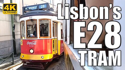 What it's REALLY like to travel on Lisbon's Famous E28 Tram through the city centre 2023