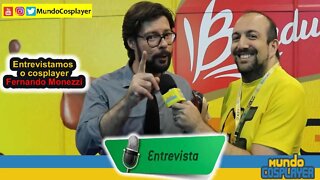 Entrevistamos FERNANDO MONEZZI, cosplayer de PROFESSOR da série LA CASA DE PAPEL na BGS 2022! Veja!