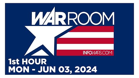 WAR ROOM [1 of 3] Monday 6/3/24 • FAUCI MERCILESSLY GRILLED, News, Reports & Analysis • Infowars